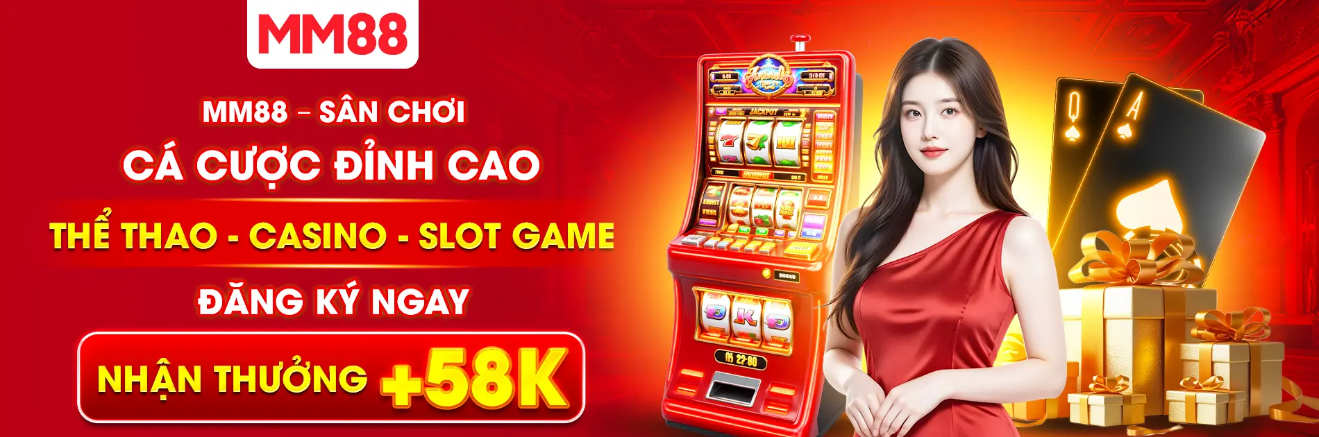 Slot, Bắn cá và Casino live trong cổng thông tin Mm88
